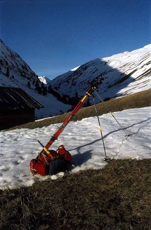 Vernagthütte am 20.03.1972