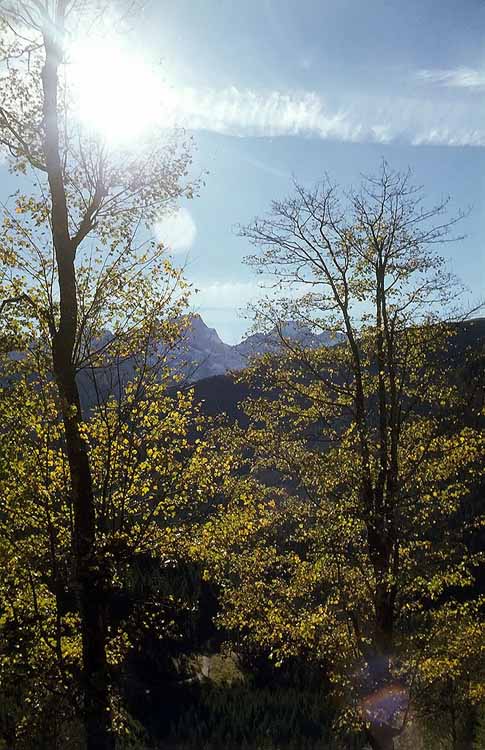 Tölzer Hütte am 20.10.1979